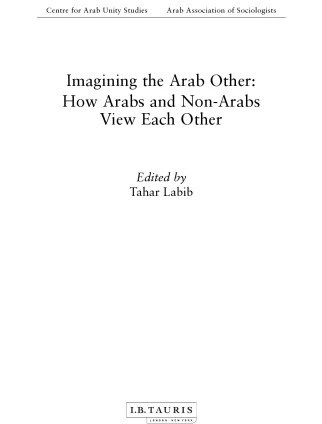 خرید و قیمت دانلود کتاب Imagining the Arab Other: How Arabs and Non ...
