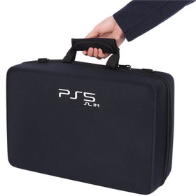 تصویر کیف کنسول بازی PS5 Slim پارچه ای Play Station 5 Slim Cover Bag