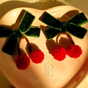 تصویر گلسر مخملی سبز 