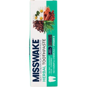 تصویر خمیر دندان گیاهی بدون فلوراید میسویک ا Misswake Herbal Toothpaste Misswake Herbal Toothpaste