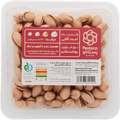 تصویر پسته احمدآقایی درشت 230 گرمی بوداده 