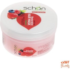 تصویر ماسک مو میوه ای شون حجم 300 میلی لیتر Schon Fruity Mix Hair Mask 300ml