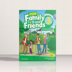 تصویر کتاب امریکن فمیلی اند فرندز 3 ویرایش دوم سایز بزرگ (رحلی) | American Family and Friends 3 2nd Edition Family and Friends 3