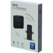 تصویر میکروفون یقه ای مدل SX31 تک کاربره(یک میکروفون) ا Microphone Collar SX31 Microphone Collar SX31