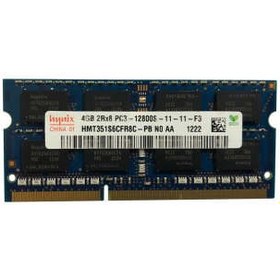 تصویر رم لپ تاپ DDR3 تک کاناله ۱۶۰۰ مگاهرتز CL11 هاینیکس مدل PC3 ظرفیت 4 گیگابایت 