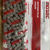 تصویر زنجیر موتورسیکلت موزک مدل 102 دانه 428H فولادی مناسب برای هوندا 