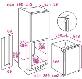 تصویر یخچال تکا مدل ARTIC TKI3 150 Teka ARTIC TKI3 150 Refrigerator