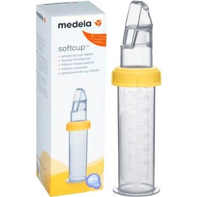 تصویر شیشه شیر قاشقی مدلا Medela 