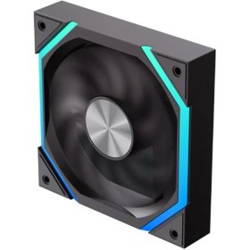 تصویر فن کیس گیم مکس مدل FN12A-N2-R Black 