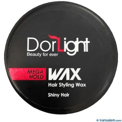 تصویر دورلايت واکس مو مگا هلد 300ميل DORLIGHT MEGA HOLD HAIR STYLING WAX 300ML