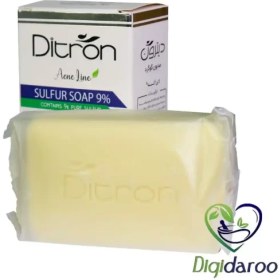 تصویر صابون گوگرد 9درصد دیترون ا Ditron Sulfur Soap 9% 110 g Ditron Sulfur Soap 9% 110 g