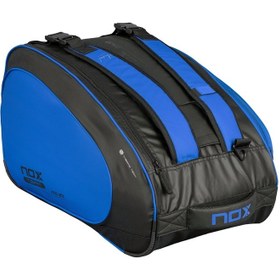 تصویر ساک پدل نوکس nox | ML10 TEAM BLACK/BLUE PADELBAG ساک پدل نوکس مدل