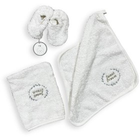 تصویر ست حوله طرح روباه خوابالو مادركر Mothercare Sleepy Fox Pattern Design Towel Set