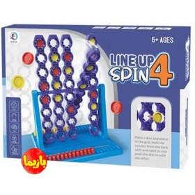 تصویر بازی دوز چرخشی Line Up 4 Spin 