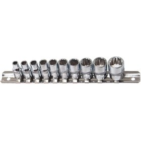 تصویر مجموعه 10 عددی سری بکس لیکوتا مدل TBS-22002 Licota 10 PSC 1.4 DR 12PT SAE SOCKET SET MODEL TBS-22002