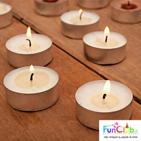 تصویر شمع وارمر سفید ۵٠عددی 