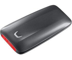 تصویر حافظه اس اس دی قابل حمل سامسونگ مدل ایکس 5 با ظرفیت 1 ترابایت ا X5 1TB Thunderbolt 3 Portable External SSD Drive X5 1TB Thunderbolt 3 Portable External SSD Drive