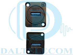 تصویر کانکتور پنلی USB3 