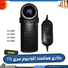 تصویر بخاری و گرمکن هوشمند آب PID سری FA سوبو SOBO PTC-500w