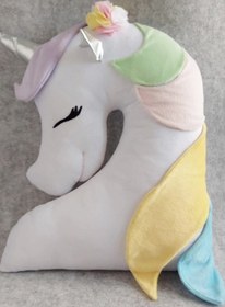 تصویر کوسن فانتزی یونیکورن اتاق کودک unicorn plush cushion