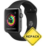تصویر ساعت هوشمند اپل /اپل واچ(ریپک) سری 3 سایز 42 ا apple watch series 3 42mm aluminum white sport band (GPS) 