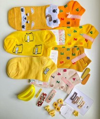 تصویر باکس هدیه زرد 