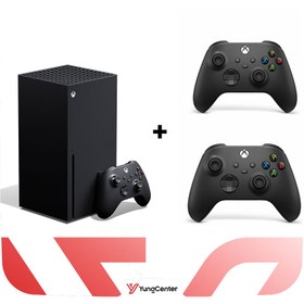 تصویر کنسول بازی مایکروسافت XBOX SERIES X | حافظه 1 ترابایت به همراه دو دسته اضافه XBOX SERIES X 1TB + 2 extra controller