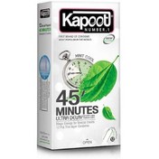 تصویر کاندوم تاخیری 45 دقیقه کاپوت ا Kapoot 45 Minutes Natural Condoms 12pcs/Pack Kapoot 45 Minutes Natural Condoms 12pcs/Pack