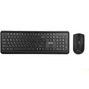 تصویر کیبورد و ماوس بی سیم فاطر مدل CWN-5000B Fater CWN-5000B Wireless Keyboard And Mouse