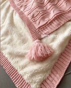 تصویر پتو نوزادی طرح دایموند خزدار 