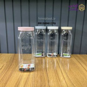 تصویر بانکه پت چهارگوش لیمون کد 2120 ظرفیت ۱.۴ لیتر 