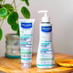 تصویر کرم تجدید کننده لیپید استلاتوپیا پلاس موستلا 150میل Cream relipidante anti grattage mustela