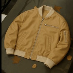 تصویر کت چرم پلاس 