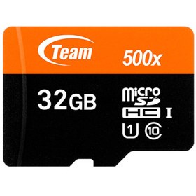 تصویر مموری میکرو 32 گیگابایت تیم گروپ TeamGroup 500X U1 C10 80MB/s 