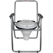 تصویر توالت فرنگی تاشو کابوک مدل مبله با قیف کد 48850 کن مدل 407264 