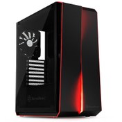 تصویر کیس کامپیوتر سیلوراستون SST-RL07B-G Redline Series SST-RL07B-G Mid Tower Case