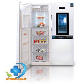 تصویر یخچال فریزر دوقلو الکتروهاوس مدل ESRF-24 Electrohouse twin Refrigerator freezer model ESRF-24