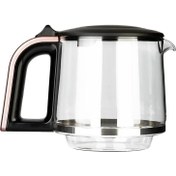 تصویر قوری تک چاییساز سخنگو ساده کاراجا رزگلد 