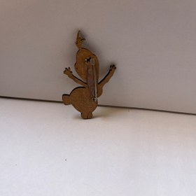 تصویر پیکسل سنجاقی طرح اولاف Olaf شاد 