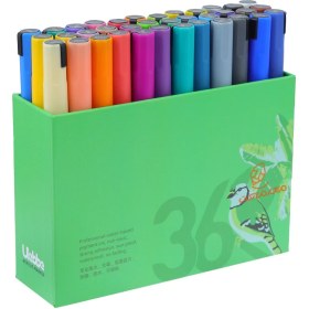 تصویر ماژیک اکریلیک 36 رنگ 1002 ULEBBE 