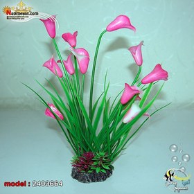 تصویر گیاه مصنوعی تزئینی آکواریوم کد ۲۴۰۳۶۶۴ Artificial plant code 2403664