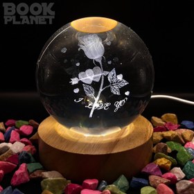 تصویر گوی شیشه ای طرح 1 