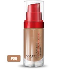 تصویر کرم پودر شیشه‌ای مپ بوته - F54 map foundation