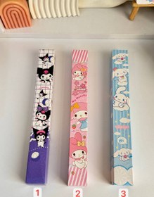 تصویر بادبزن چوبی سانریو 