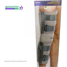 تصویر زانوبند ایموبلایزر تینور کد D-11 سایز TYNOR Knee Immobilizer Length 19″ size XL