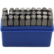 تصویر سنبه حروف تندیس مدل YP-8MM مجموعه 27 عددی 