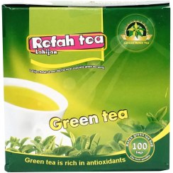 تصویر چای سبز کیسه ای طبیعی 100 عددی 200 گرمی – 193 