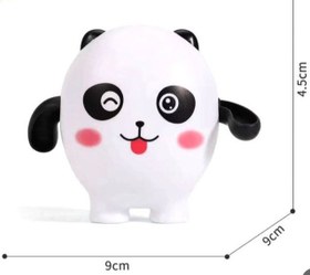 تصویر اسباب بازی حمام مدل پاندا کوکی شناگر مخصوص وان و استخر 