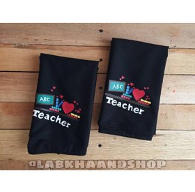 تصویر مقنعه معلمی نقاشی 