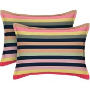 تصویر روبالشی فیلور آدنو مدل Colored stripes کد FI51 بسته 2 عددی 